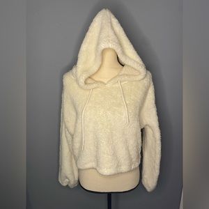 fuzzy hoodie